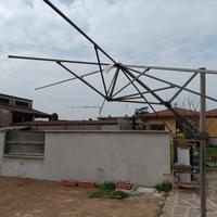 ombrellone da giardino (struttura senza telo)