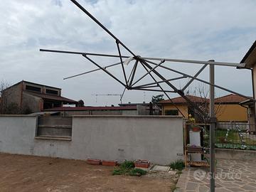 ombrellone da giardino (struttura senza telo)