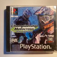 GIOCO PS1 - CHAMPIONSHIP MOTOCROSS- RICKY CARMICHA