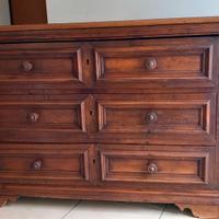 cassettone vecchio di massello