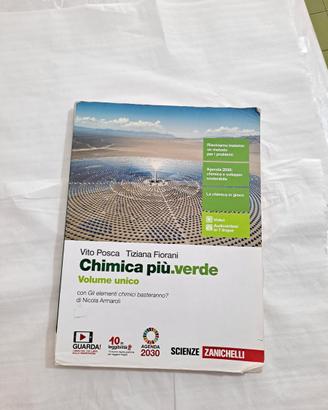 Chimica più verde volume unico ISBN: 9788808349156