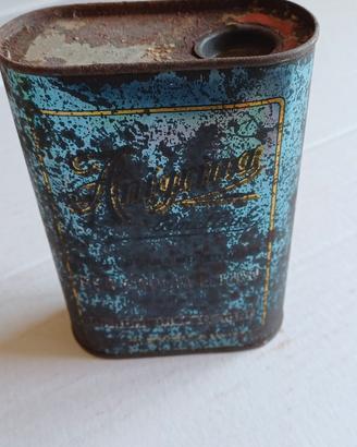 scatola antica in latta 