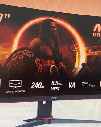 AOC Gaming C27G2ZE - Monitor curvo FHD da 27