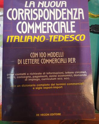 Libro Corrispondenza commerciale  italiano tedesco
