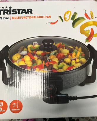 tristar griglia elettrica  multifunzioni nuova