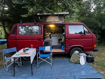 VW T3 Camper 1989 – Iscritto ASI, motore rifatto