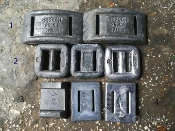 Piombi per cintura pescasub