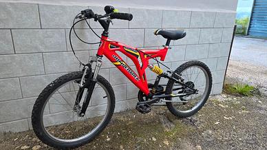 Bici 20" Jumpertrek bi-ammortizzata