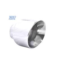 TERMINALE SCARICO UNIVERSALE CROMATO A COLLETTORE 