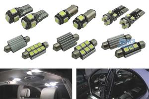 KIT 14 LAMPADE LED INTERNE PER MERCEDES CLK CLASSE