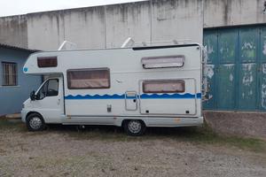 camper mansardato 7 posti 