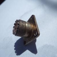 Connettore bicoassiale d'epoca