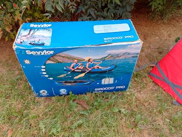 canoa sevylor scirocco 2 posti 200kg- 330*90cm.