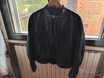 giacca moto in pelle Ixon