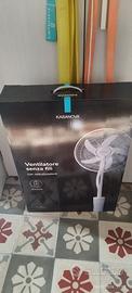 ventilatore con nebulizzatore senza fili di kassan