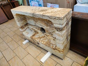 Lavello in pietra per interno/esterno