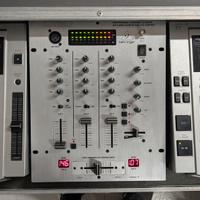 coppia cdj 100s mixer 3ch dj e case piooner