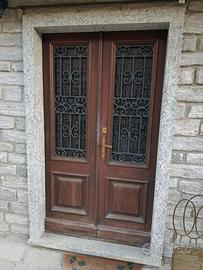porta ingresso legno