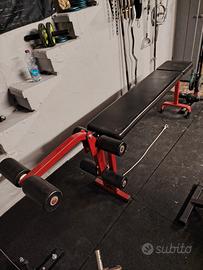 Panca multifunzione leg extension/leg curl