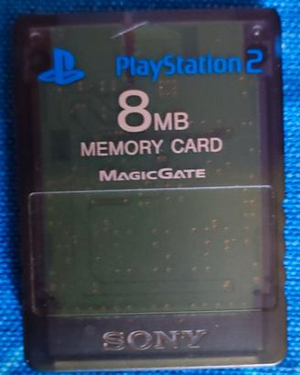 Memory Card per PlayStation 2 PS2 8 MB MagicGate