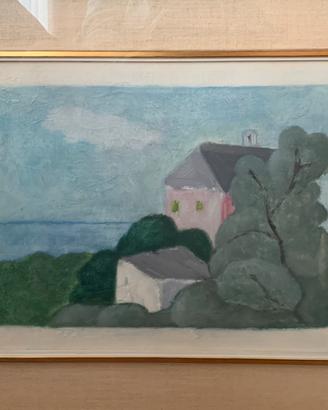 Quadro-Cervo, casa sul mare, 1964