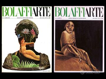 Riviste BOLAFFIARTE 1977-1979 con fotolitografie