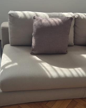 Divano design in tessuto Sabbi con piano L 230