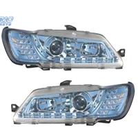 FARI PEUGEOT 306 97-01 LUCE DIURNA A LED FONDO CRO