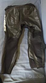 pantaloni spidi 46  da donna in pelle per moto