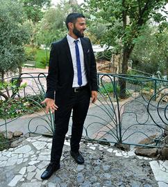 abito uomo nero