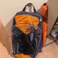 Zaino BCA airbag anti valanga con bastone
