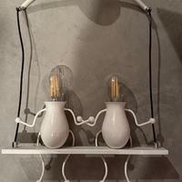 Lampada per cameretta colore bianco