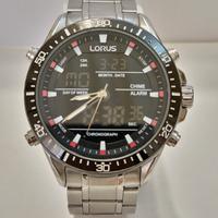 orologio LORUS AL QUARZO DIGITALE/ANALOGICO 