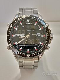 orologio LORUS AL QUARZO DIGITALE/ANALOGICO 