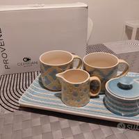 servizio da colazione per due persone