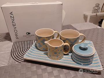 servizio da colazione per due persone