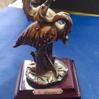 scultura laminata argento G .Armani