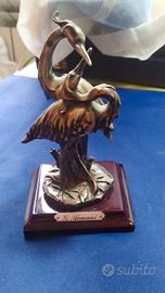 scultura laminata argento G .Armani