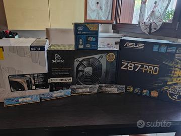 Blocco componenti pc desktop