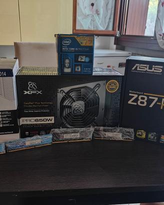 Blocco componenti pc desktop