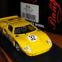 Ford GT40 del 1968 Bang 454 scala 1:43