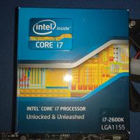 Intel Processore 1 x Intel Core i7 2600K/3.4 GHz