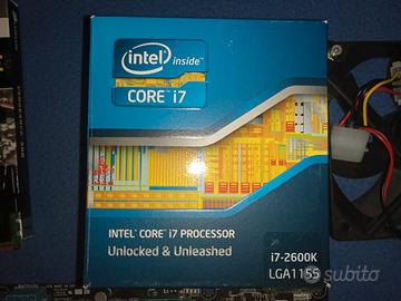 Intel Processore 1 x Intel Core i7 2600K/3.4 GHz
