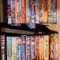 videocassette Walt Disney più videocassette
