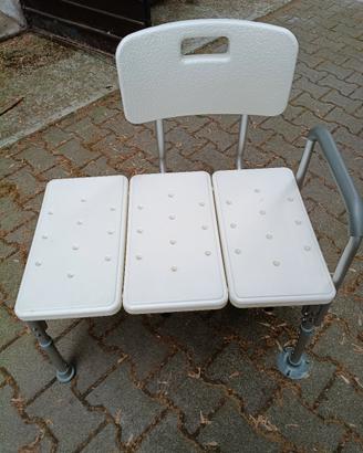 Sedia/panca per doccia o vasca. Anziani/disabili