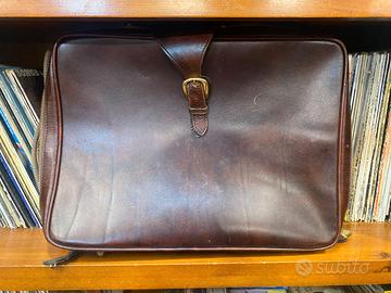 Borsa da lavoro in pelle vintage
