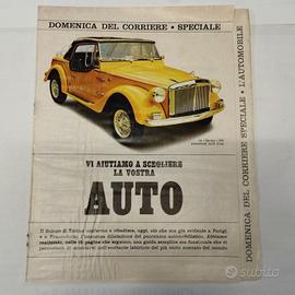 Auto anni 60/70 speciale salone di Torino con foto