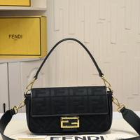 Borsa F&ND1 modello baguette nera