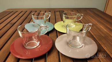 4 tazzine + piattini Omada