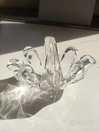 Cestino in vetro di Murano di Ercole Barovier 